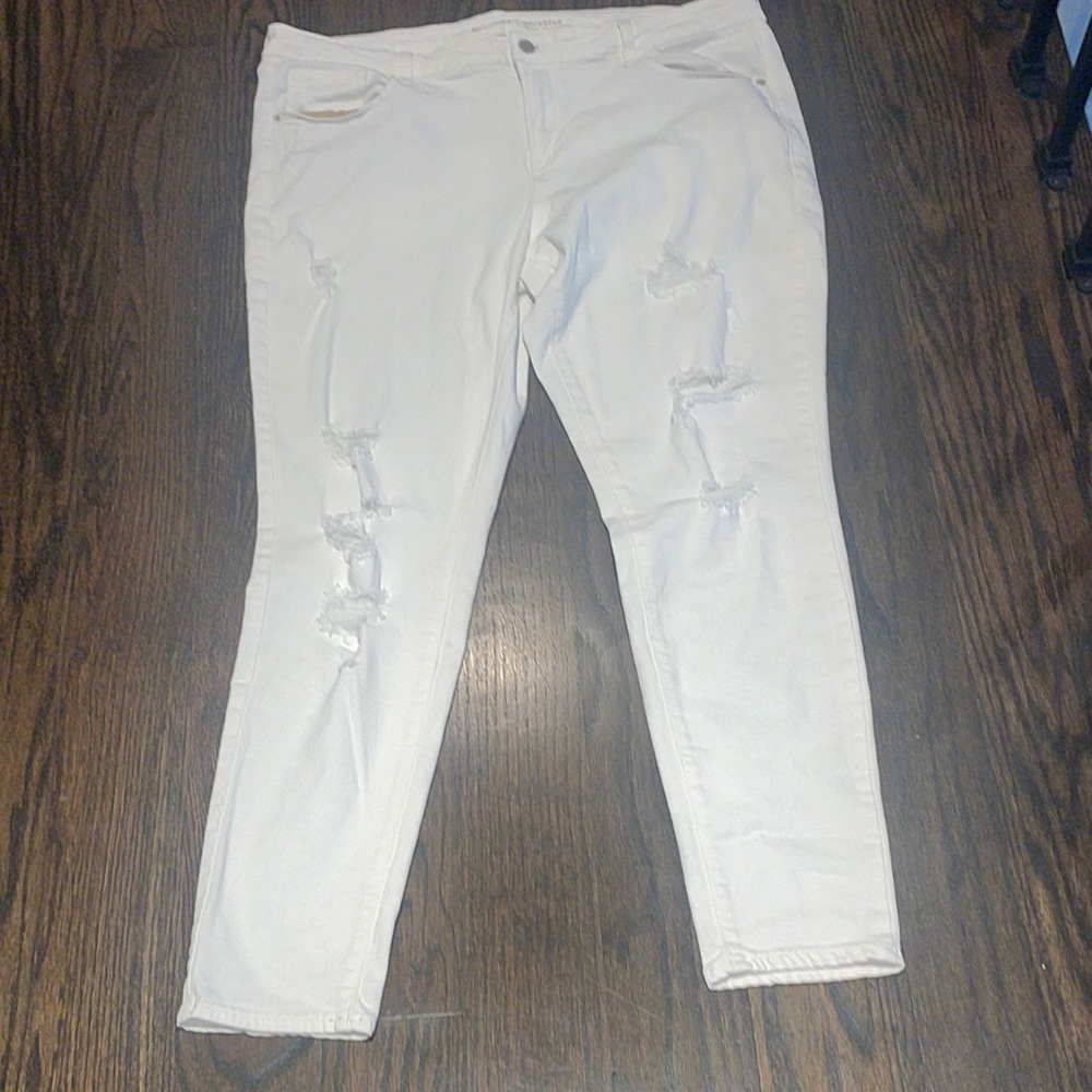Old Navy Rockstar denim jeans size 16